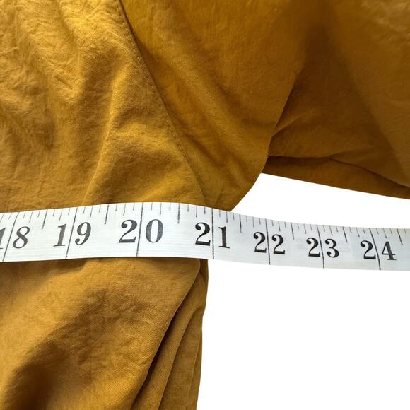 VTG 80s White Tiger Ski Jacket Womens sz XS Yellow Mustard Purple Down Winter - Picture 3 of 9